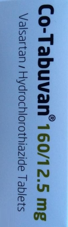 Co-Tabuvan 160/12.5mg